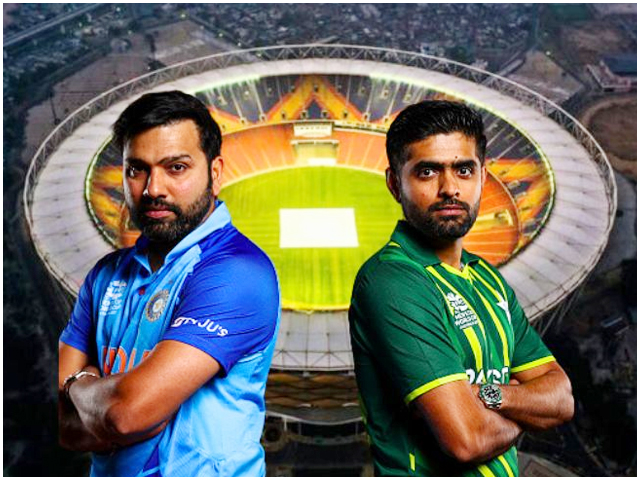 ورلڈکپ؛ ہائی وولٹیج مقابلہ، پاک بھارت ٹیمیں اسٹیڈیم پہنچ گئیں – ایکسپریس اردو